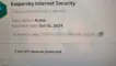 كاسبر سكاي توتال سكيورتى رخصة تنشيط 1 جهاز 1 سنة